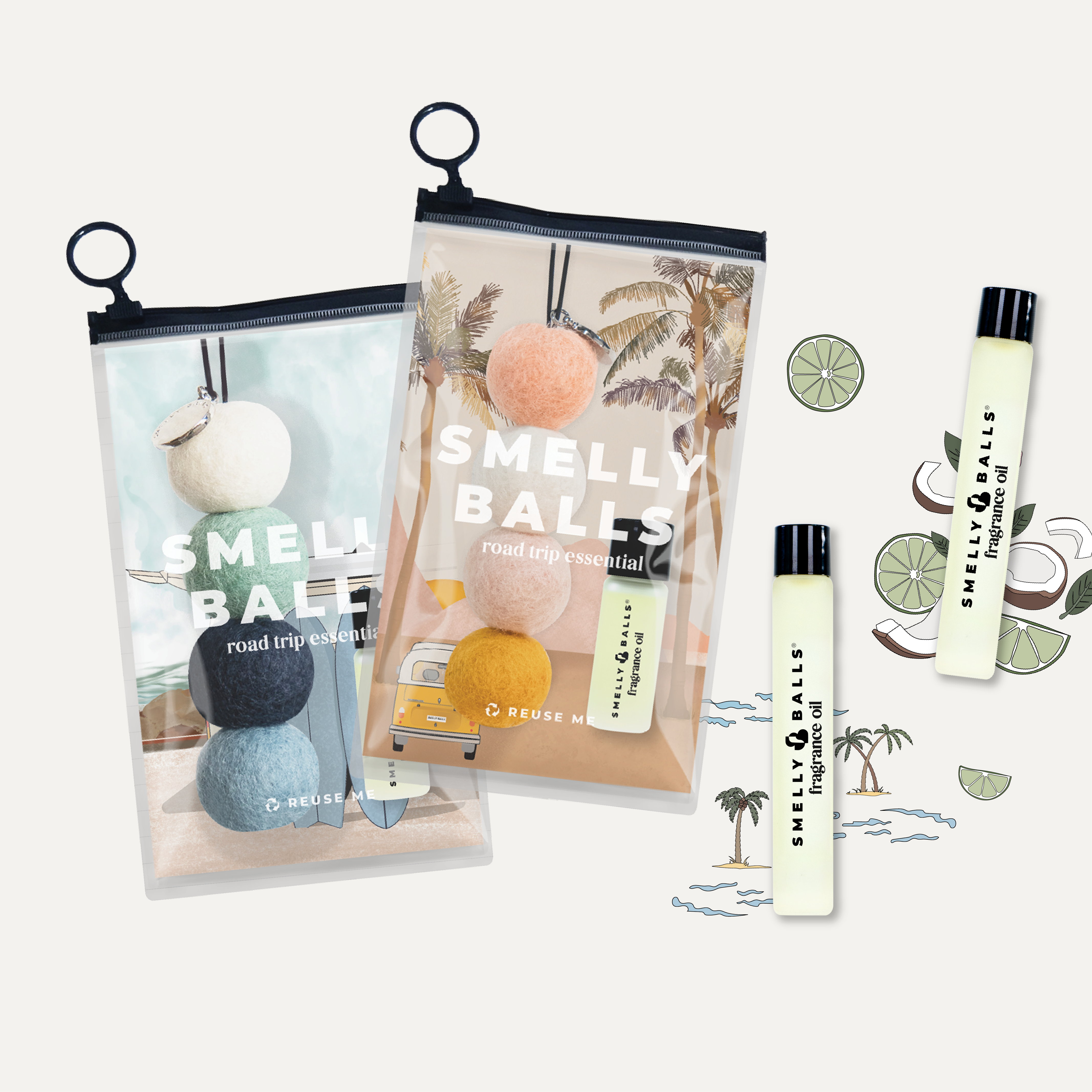 The Coastal Bundle | Cove & Sun Seeker Smelly Balls + Coastal Drift