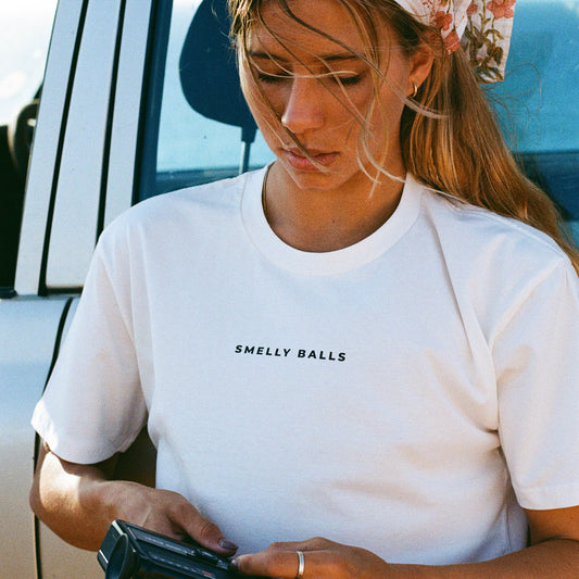 Unisex Basic Tee - Salty White