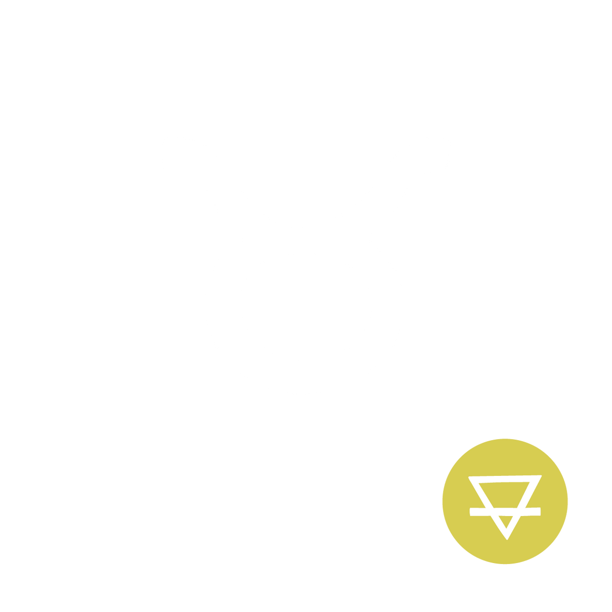 Smelly Balls Taurus zodiac sign glyph with Earth element fragrance icon
