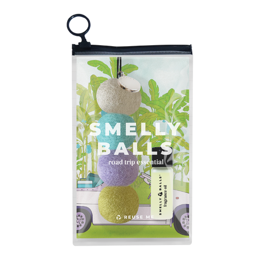 Tropical Smelly Balls Reusable Air Freshener with Brazilian Fragrance