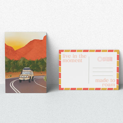 Uluru Postcard